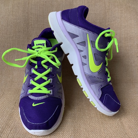 Nike Shoes - Nike Flex Supreme TR2 in purple/volt
